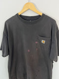 Carhartt Sun Faded Thrashed Blank Pocket Tee Hoodie, Sweatshirt | FlexRushtees.com