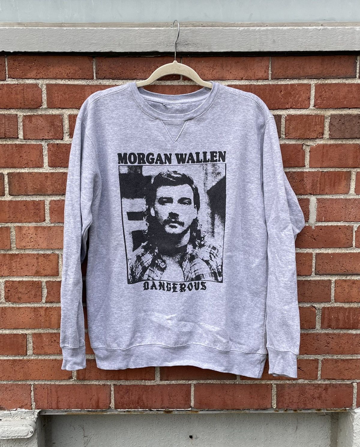 Other Morgan Wallen Dangerous Album Graphic Crewneck Sweatshirt T-Shirts, Hoodie | FlexRushtees.com