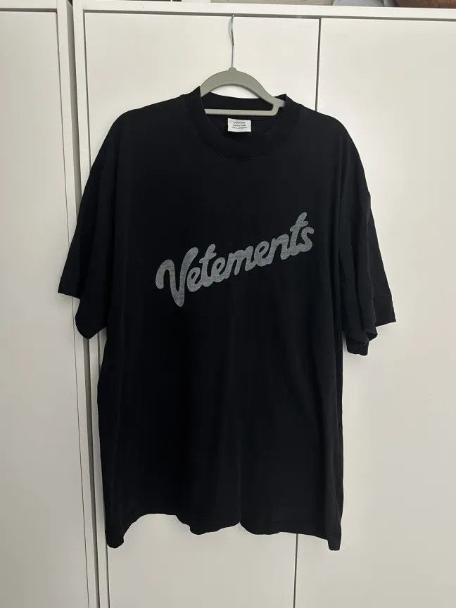 Vetements Sweet Logo Black Tee Hoodie, Sweatshirt | FlexRushtees.com