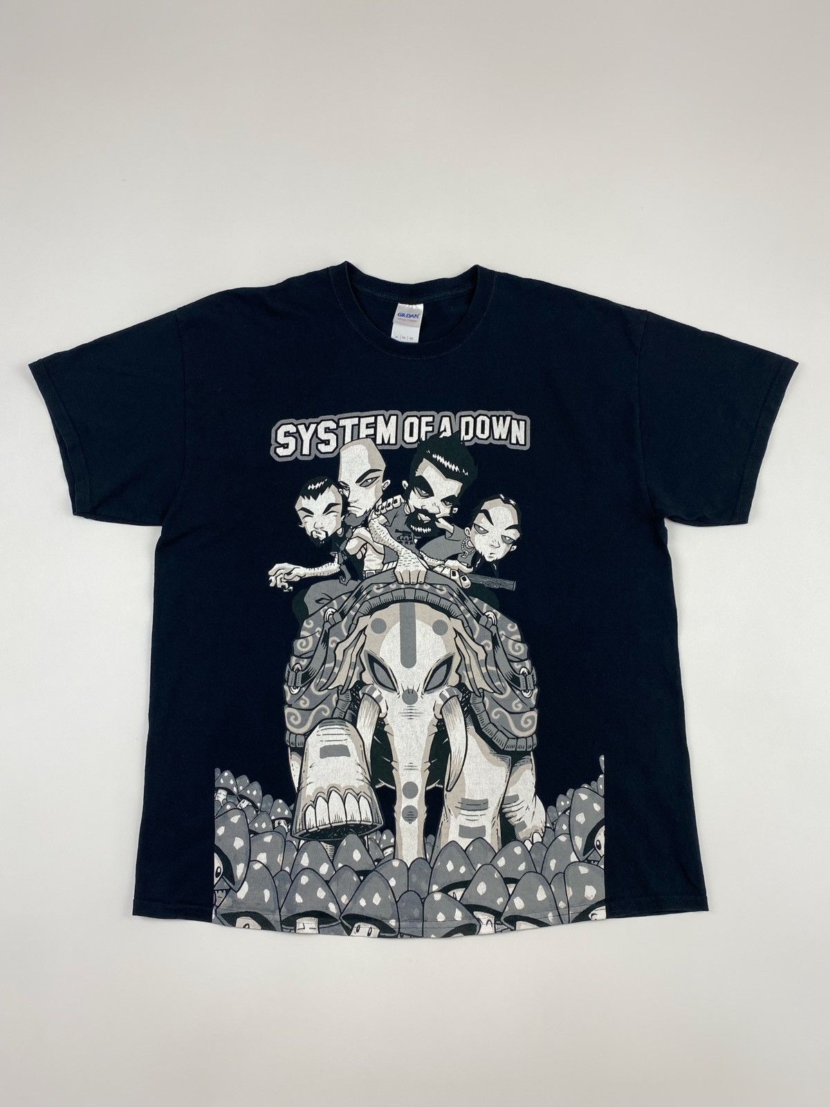 Band Tees System Of A Down Elephant T Shirt Hoodie, Sweatshirt | FlexRushtees.com