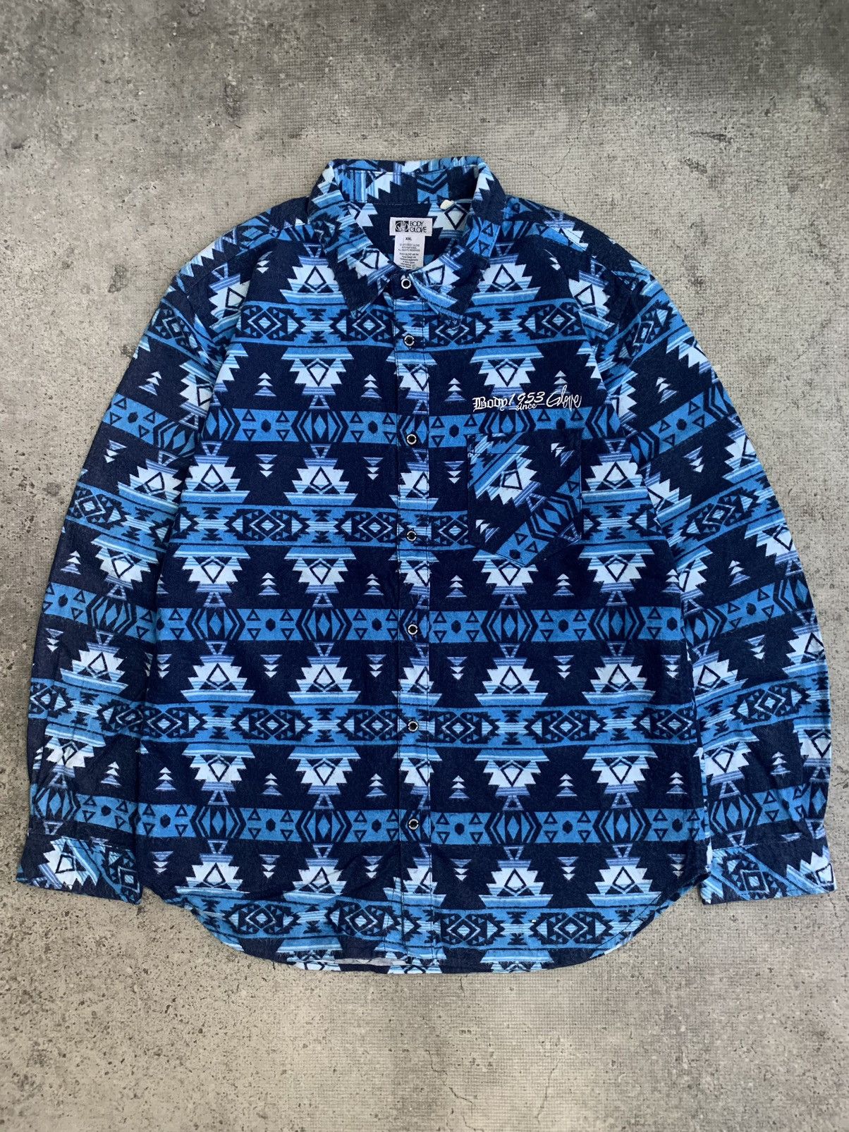 Japanese Brand X Vintage Navajo Shirt Body Glove