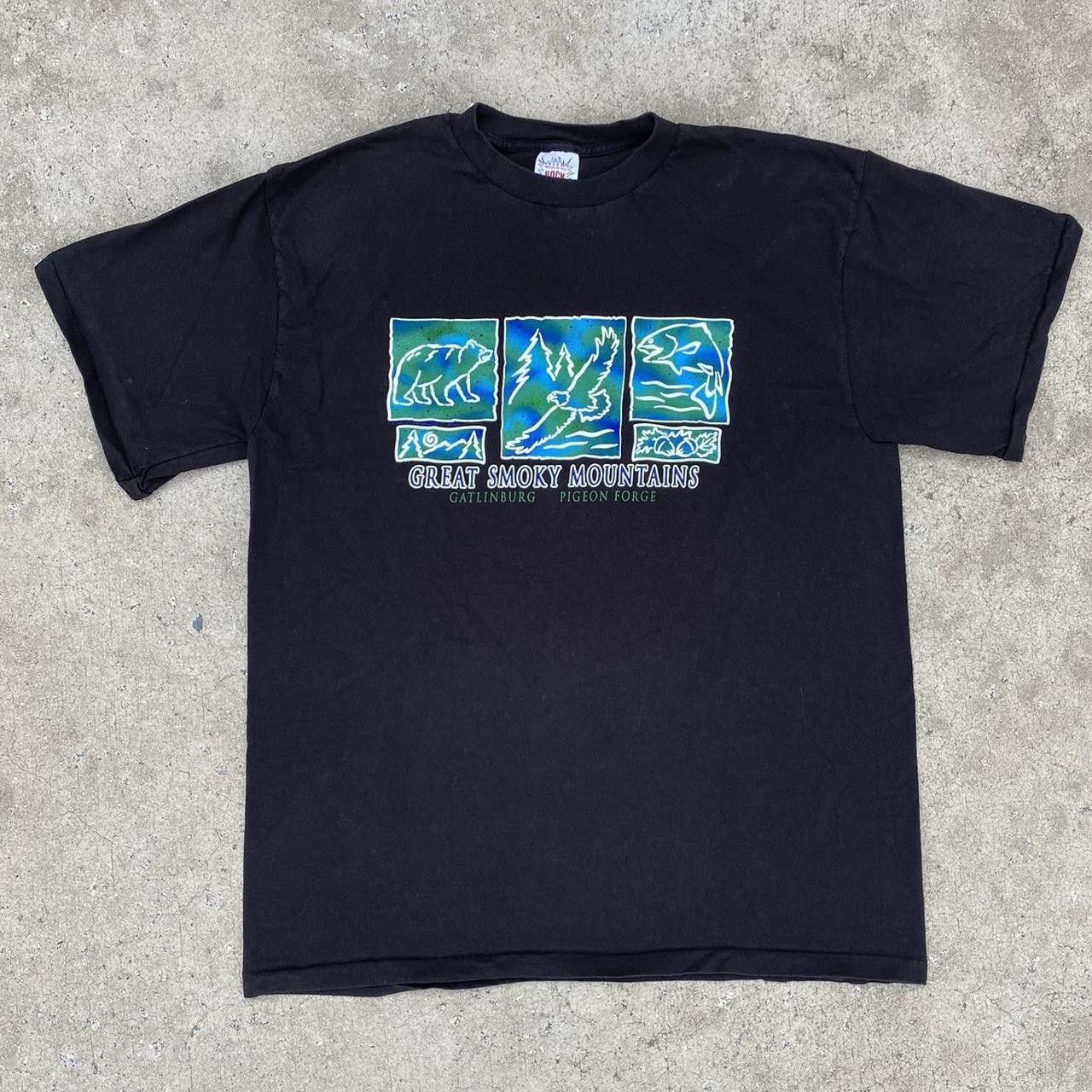 Vintage 1990s Great Smokey Mountains T Shirt