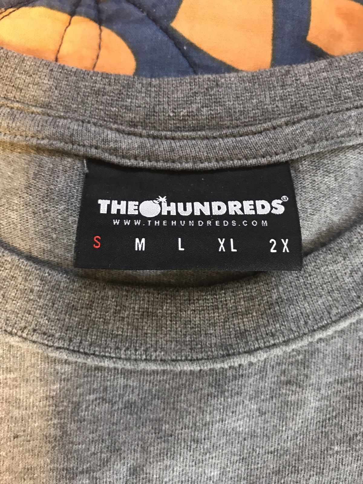 The Hundreds Short Sleeve Grey Tee Hoodie, Sweatshirt | FlexRushtees.com