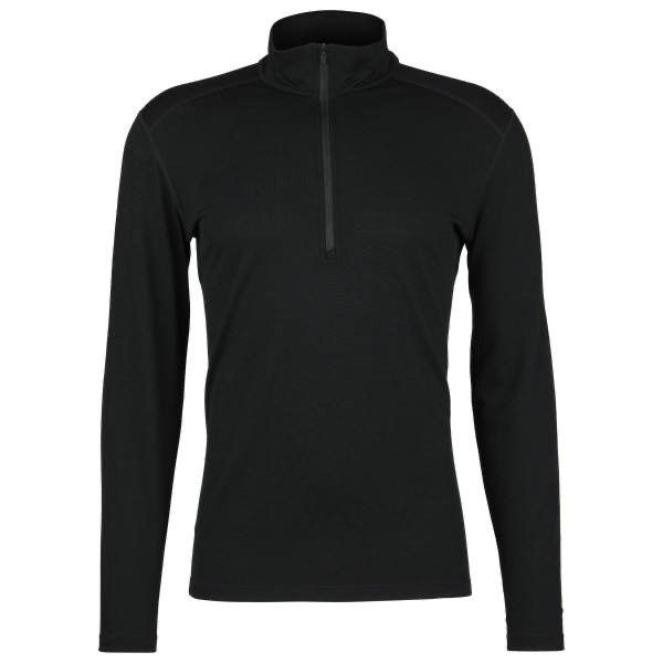 Icebreaker Merino 200 Oasis Thermal Zip Black Base Layer T-Shirts, Hoodie, Sweatshirt | FlexRushtees.com