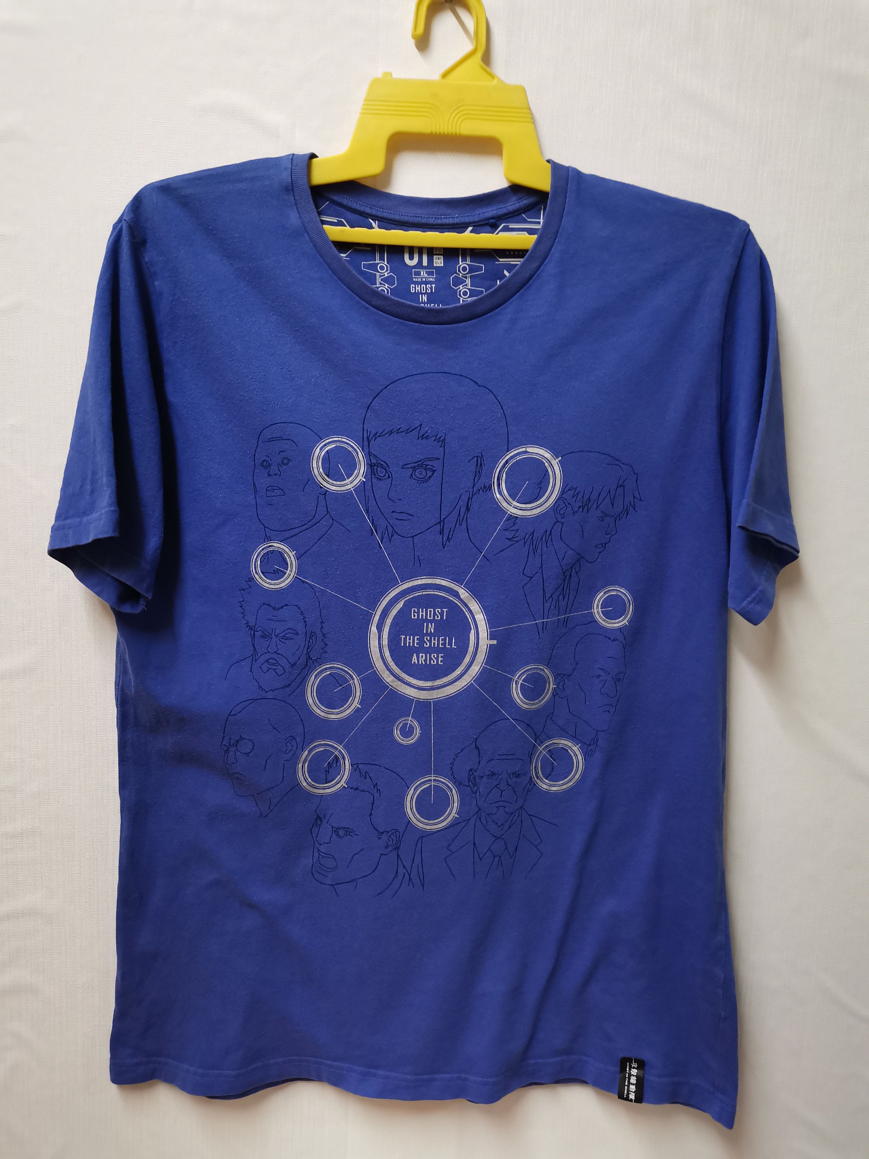 Uniqlo Rare Ghost In The Shell Tshirt Hoodie, Sweatshirt | FlexRushtees.com