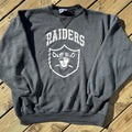 Vintage 80s Los Angeles Raiders Shield Logo Crewneck Xl