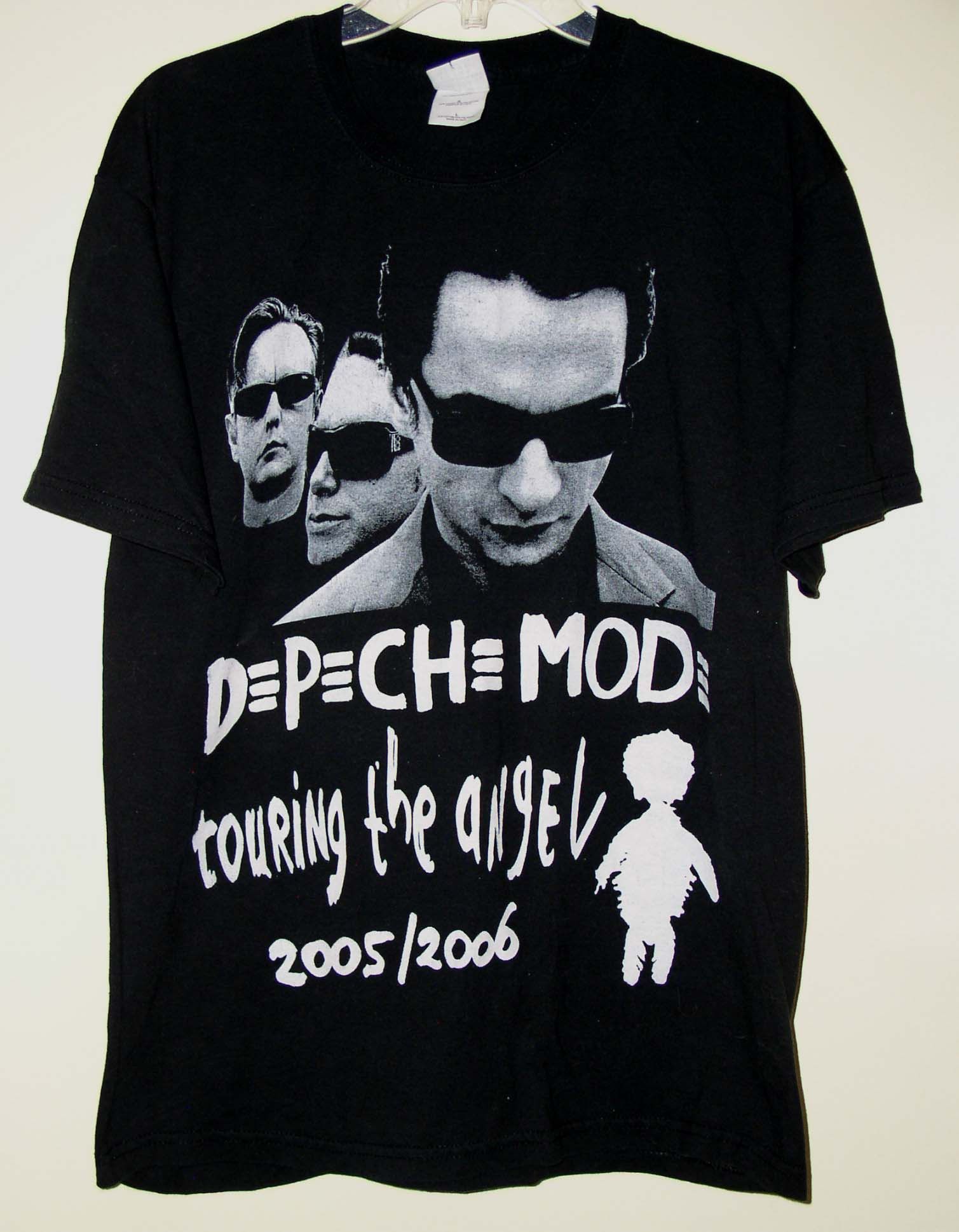 Band Tees Depeche Mode Concert Tour Shirt 2005 2006 Touring The Angel Hoodie, Sweatshirt | FlexRushtees.com