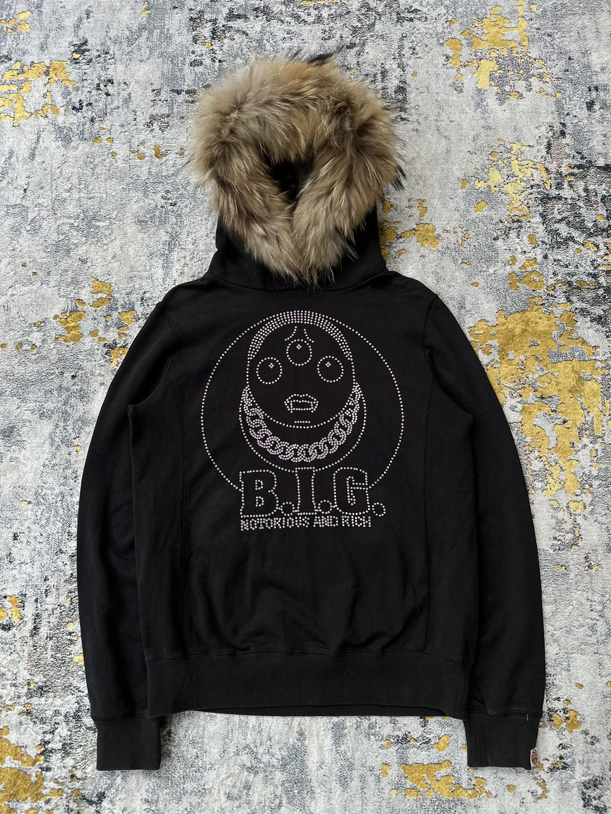 20471120 Fight Club Devilnut Fur Hoodie Glitter B I G Ifsix Lgb Style