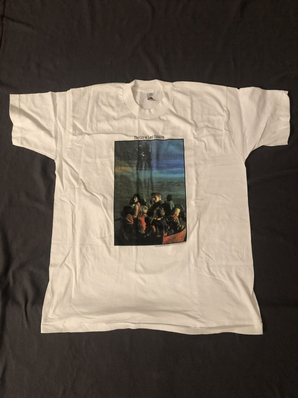 Rare Vintage 1995 City Of Lost Children French Movie Tee Hoodie, Sweatshirt | FlexRushtees.com
