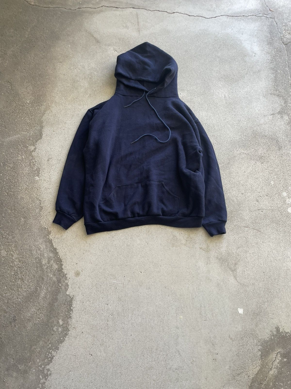 Vintage 70s Russell Blank Hoodie