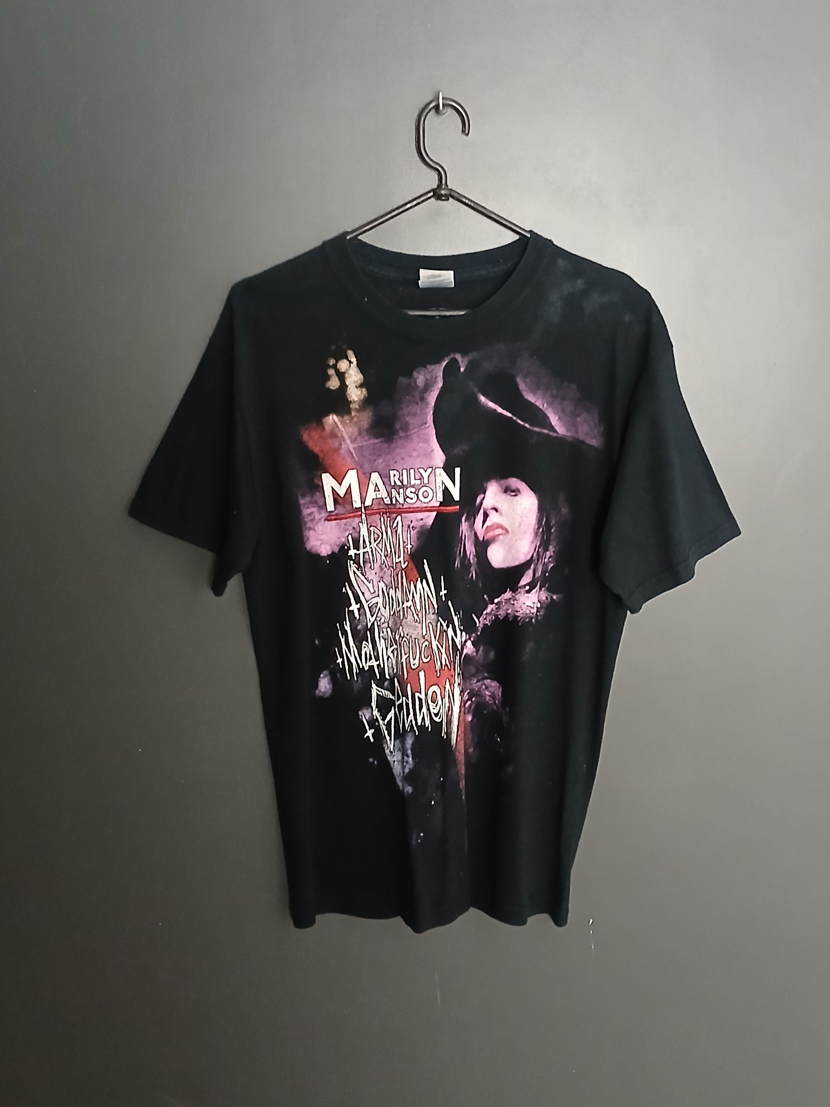 Manson Marilyn Manson European Tour 2009 T Shirt Hoodie, Sweatshirt | FlexRushtees.com