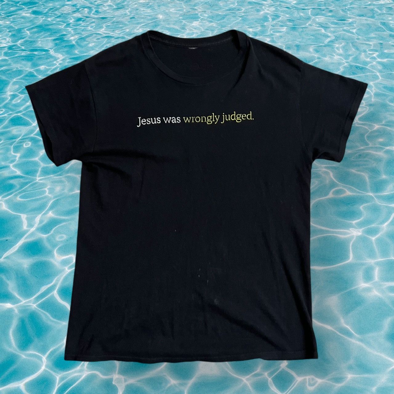 Basketcase Gallery Jesus Was Wrongly Judged Slogan Tee Hoodie, Sweatshirt | FlexRushtees.com