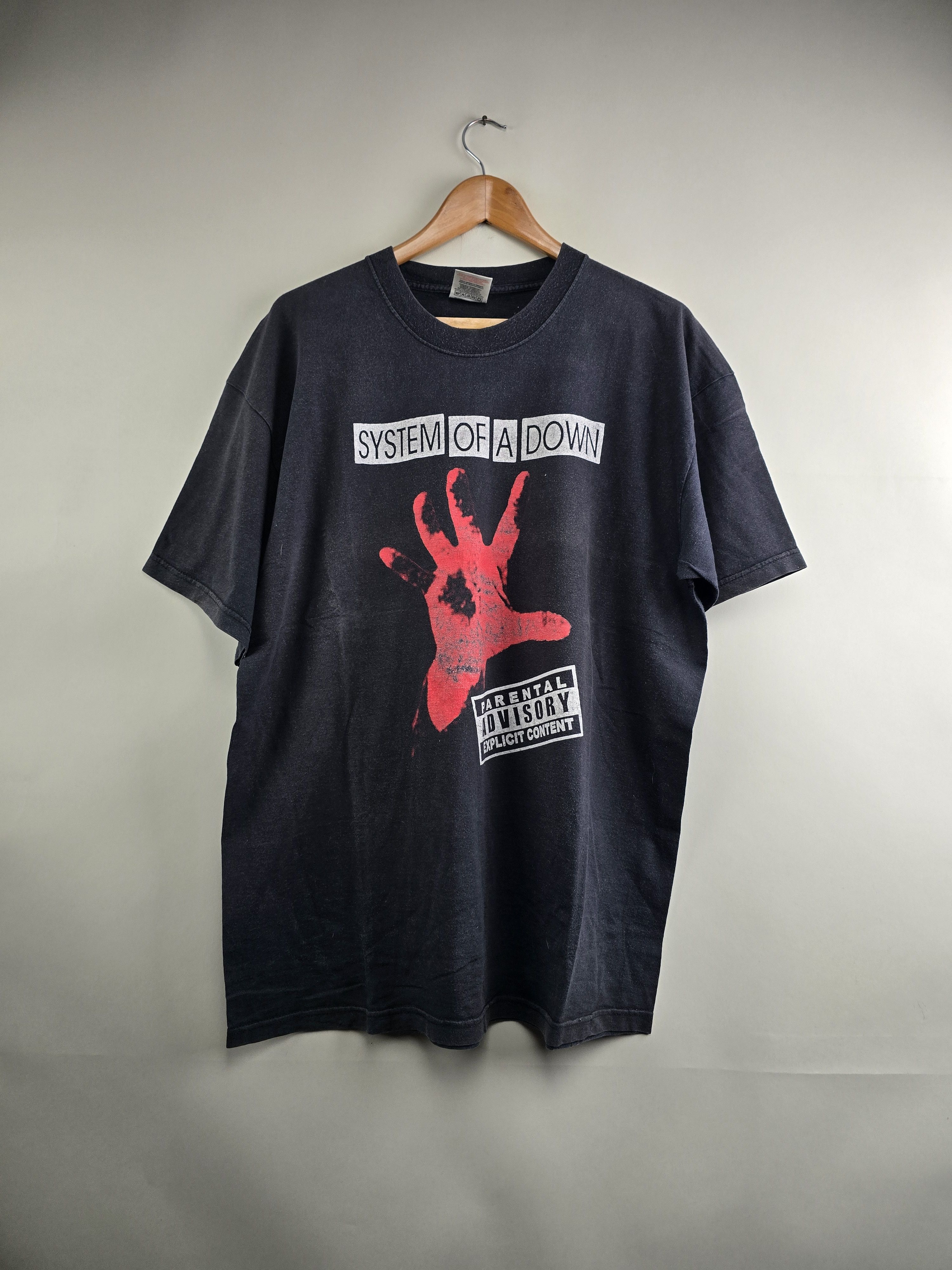 Vintage 2000 System Of A Down Debut Xl 23 30 T-Shirts, Hoodie, Sweatshirt | FlexRushtees.com