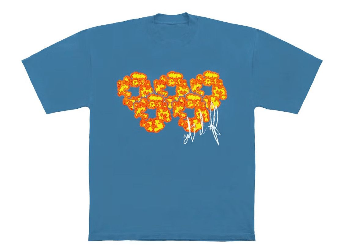 Offset Set It Off 4 Short Sleeve Tee Shirt Blue