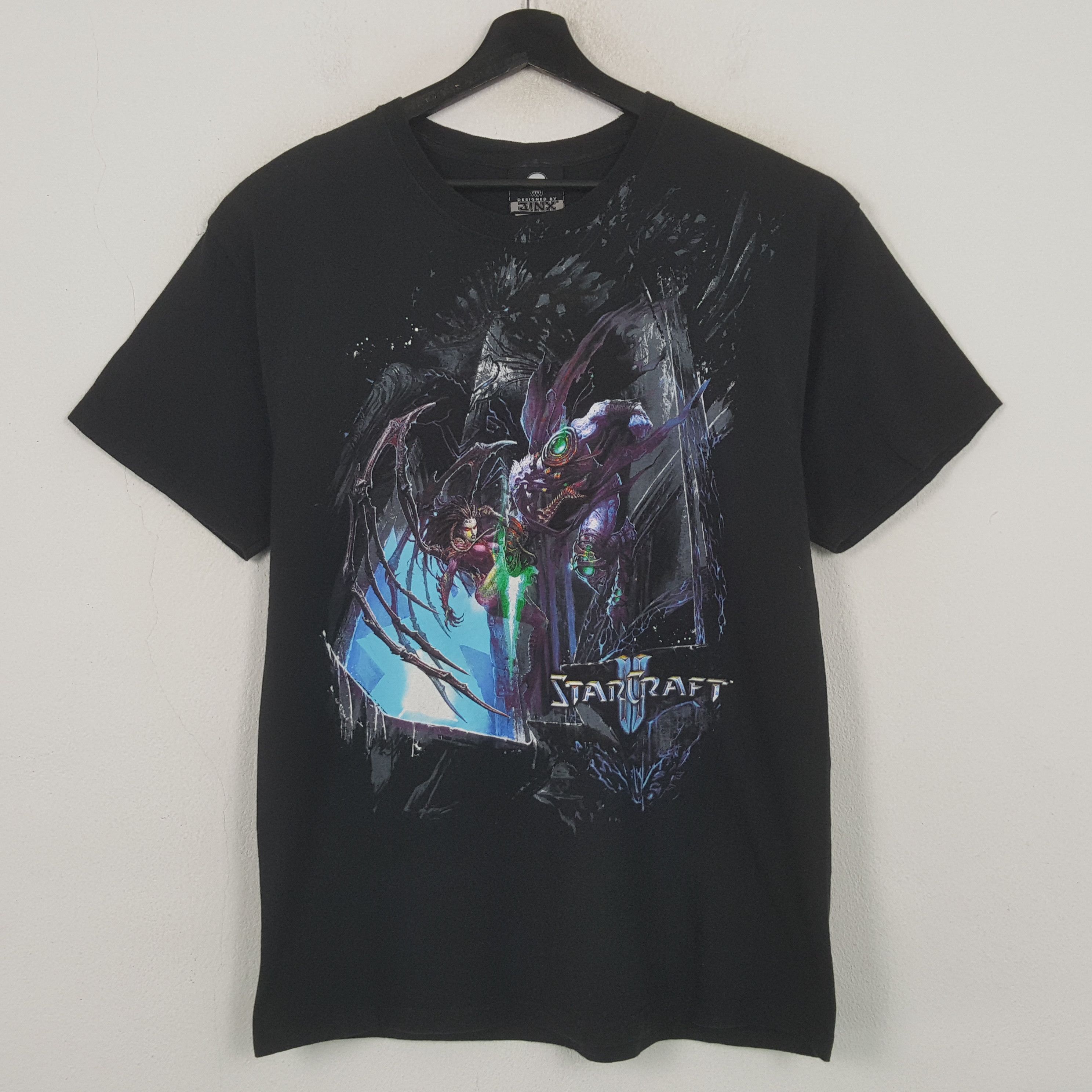 Playstation Star Craft Blizzard Video Games Tshirt Rr4