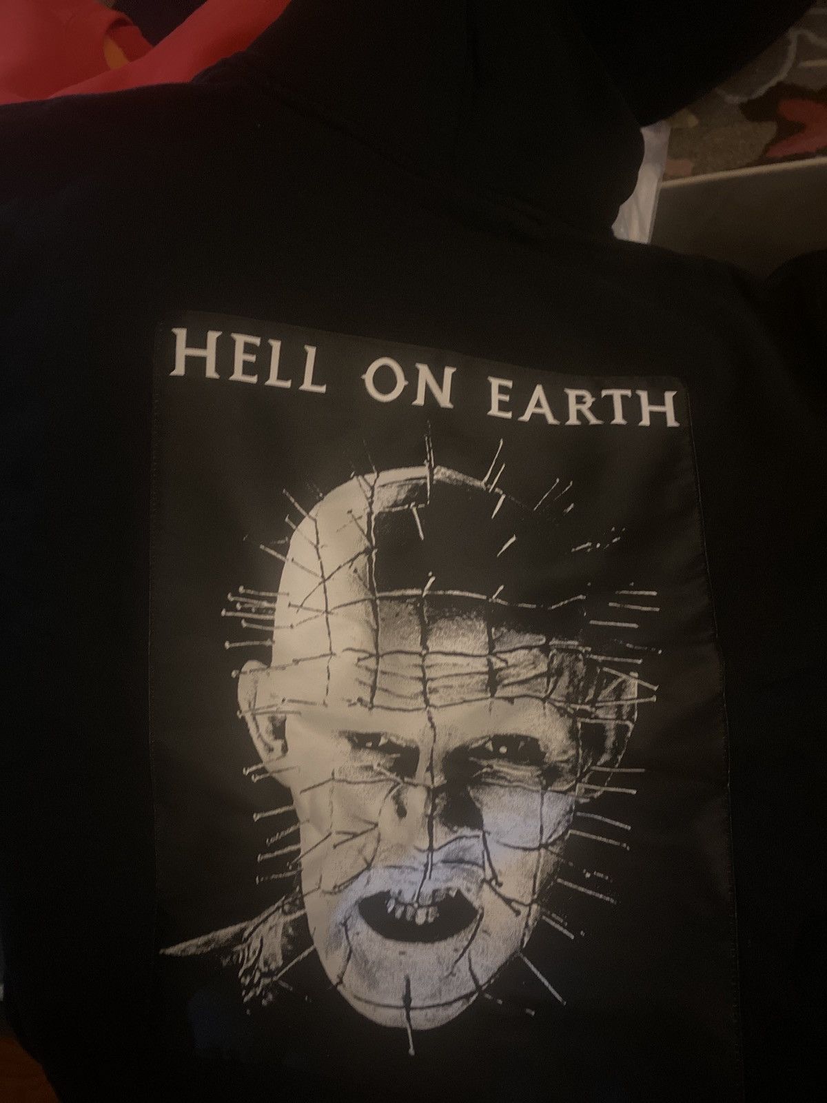 Hellraiser Hooded Sweatshirt Xl Black