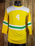 Vintage Berkleigh Juniors 4 Jersey Long Sleeve T Shirt 70s