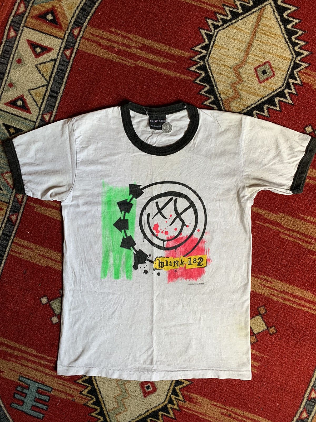 Vintage Blink 182 Self Titled Album Ringer Tee Hoodie, Sweatshirt | FlexRushtees.com