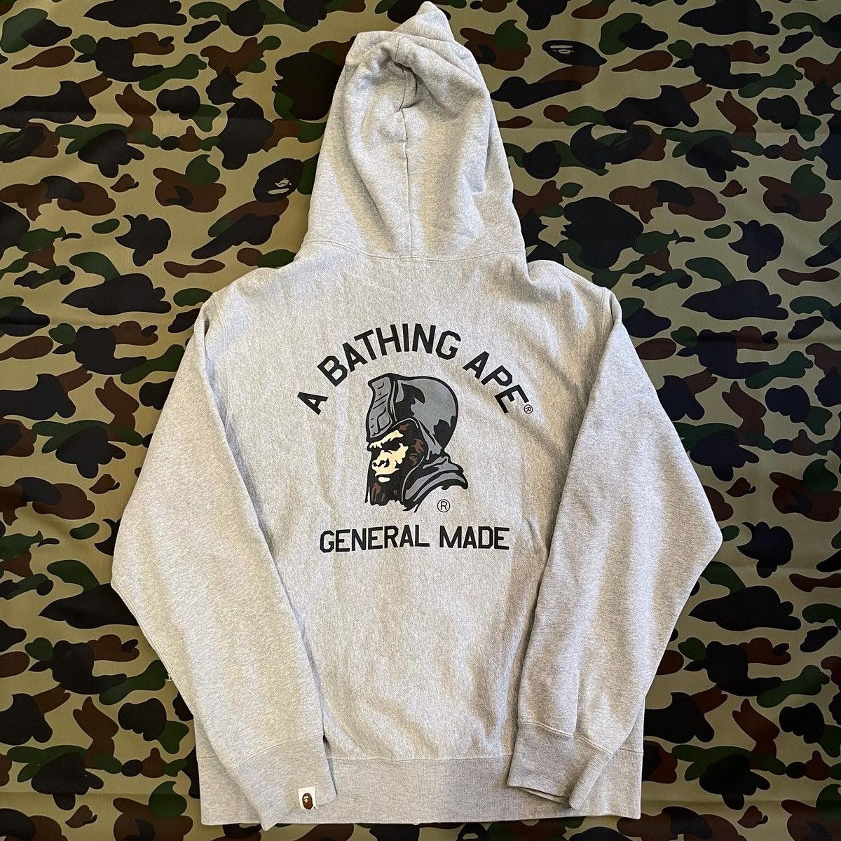 Bape General Made Full Zip Hoodie T-Shirts, Sweatshirt | FlexRushtees.com
