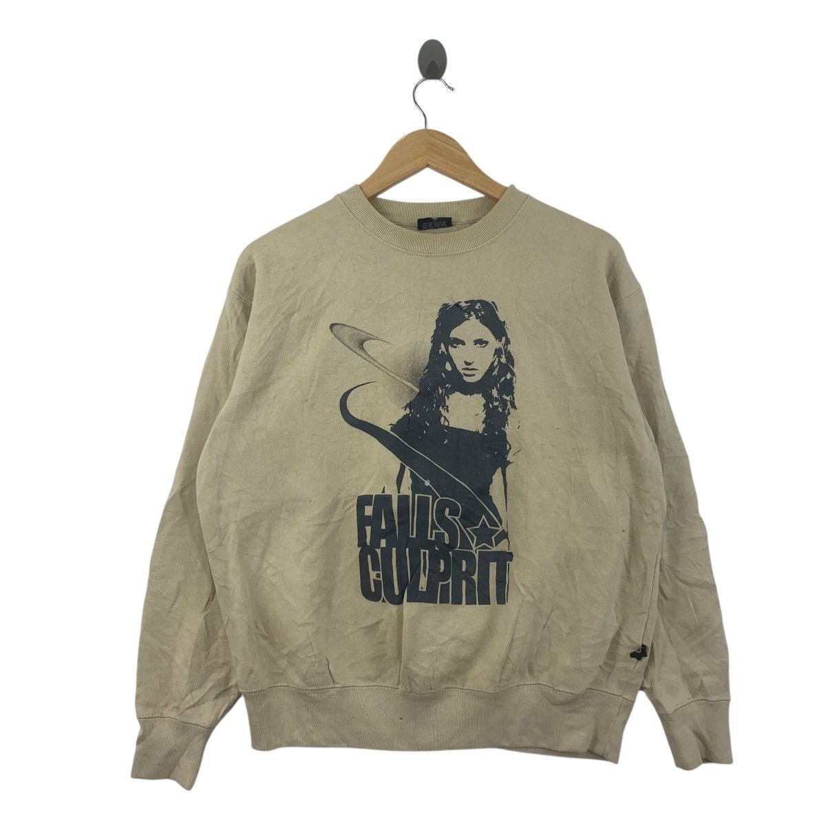 Vintage Frbe Falls Culprit Art Designer Print Crewneck Pullover T-Shirts, Hoodie, Sweatshirt | FlexRushtees.com