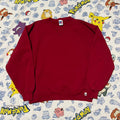 Vintage 2000s Russell Athletic Red Sweatshirt