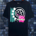 Vintage Blink 182 Band T Shirt Men S Xl Black Cotton Graphic Print Rock Music Tour Tee Mens Hoodie, Sweatshirt