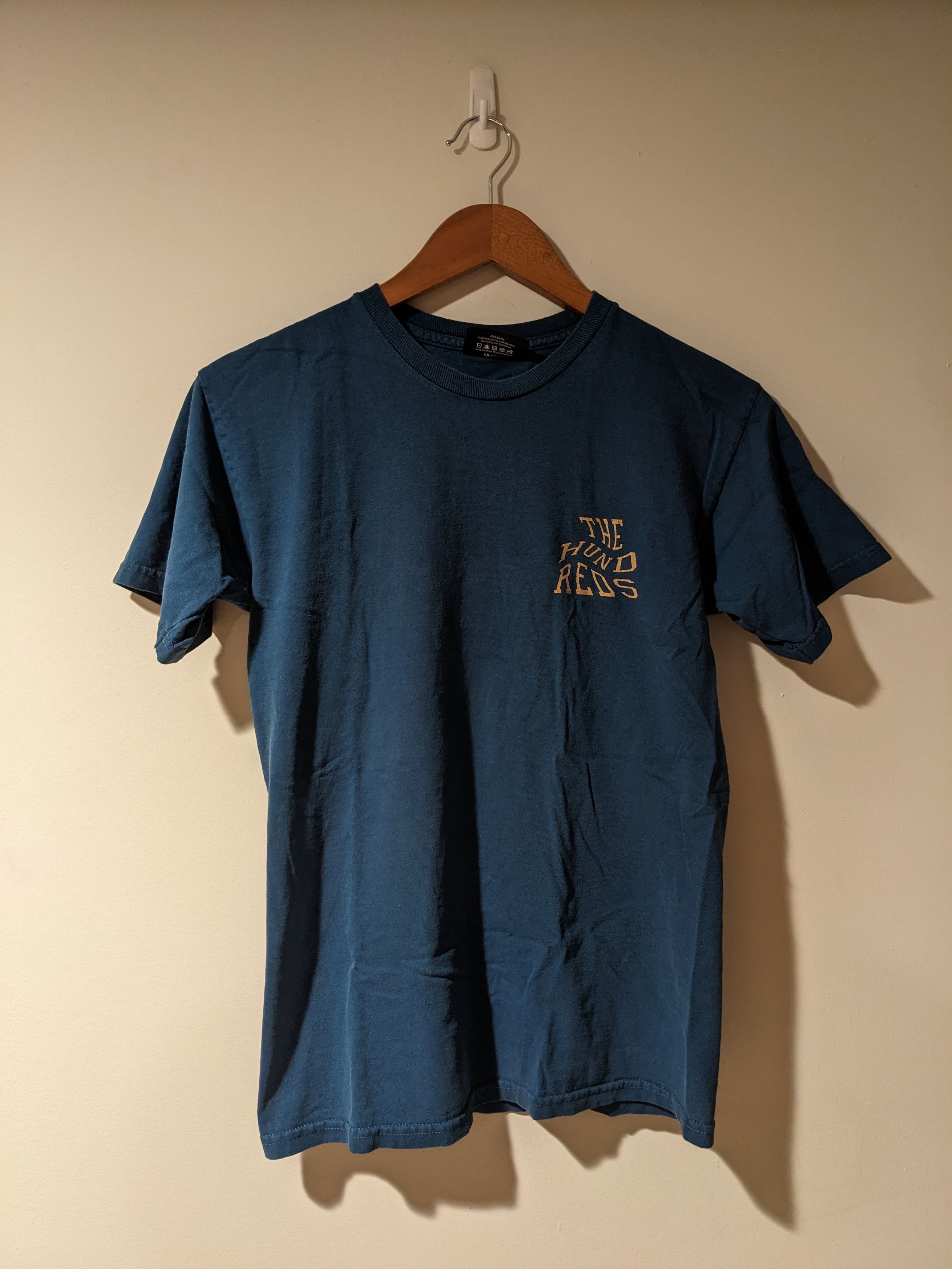 Vintage The Hundreds Streetwear Front Back Blue Small T Shirt Hoodie, Sweatshirt | FlexRushtees.com