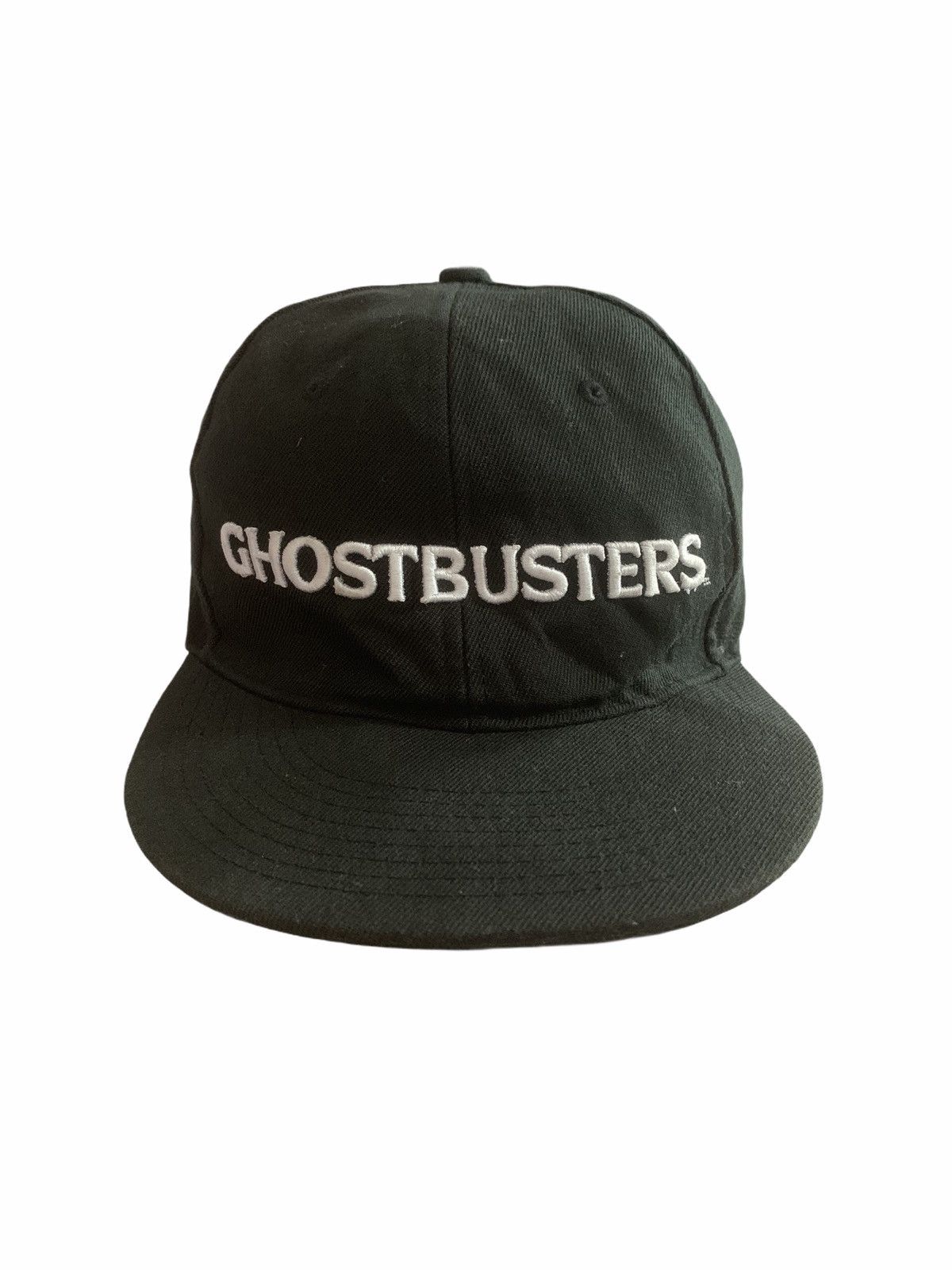 Vintage Ghostbuster Black Snapback Cap Movie