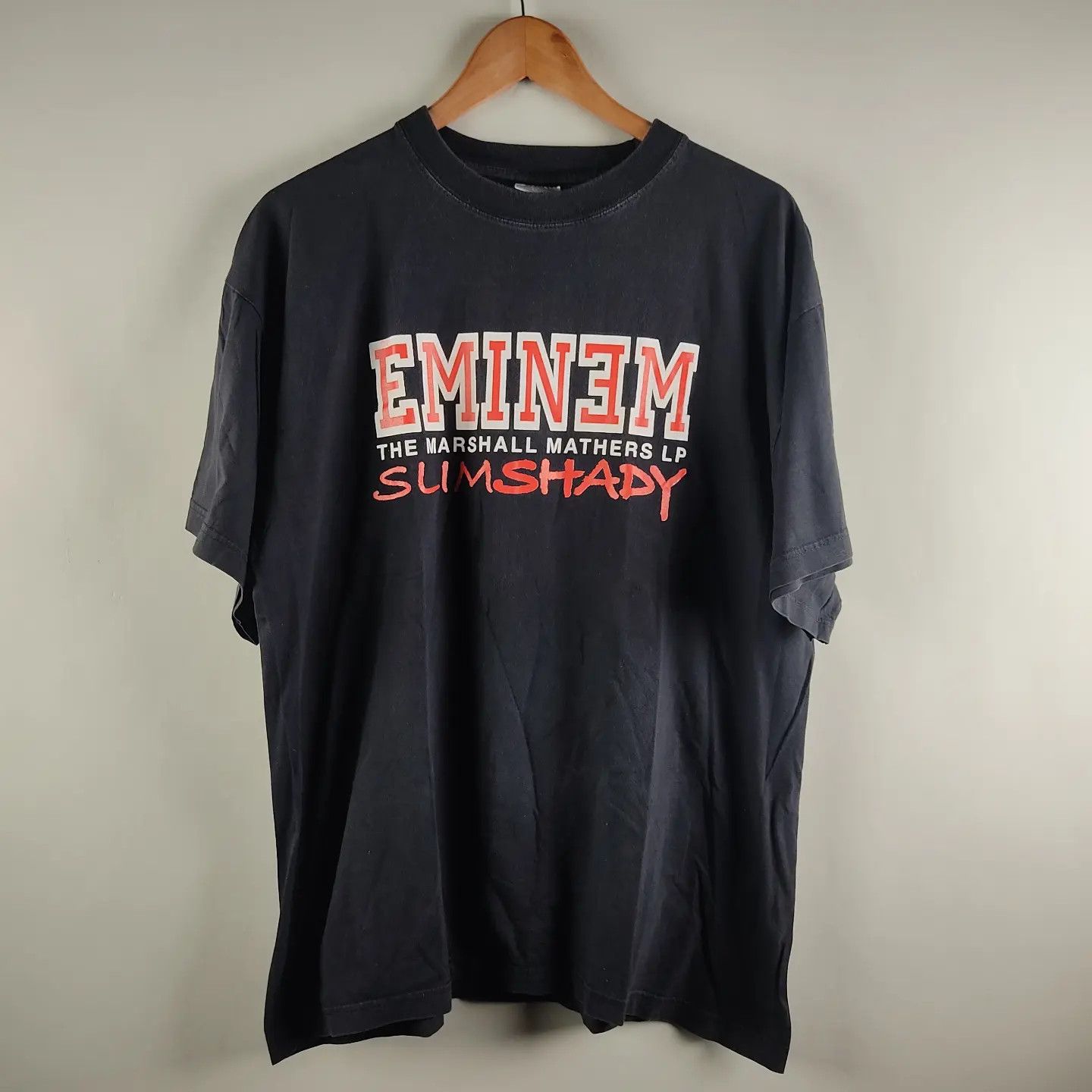 Rap Tees X Vintage 2000 Eminem The Marshall Mathers Lp Slim Shady Hoodie, Sweatshirt | FlexRushtees.com