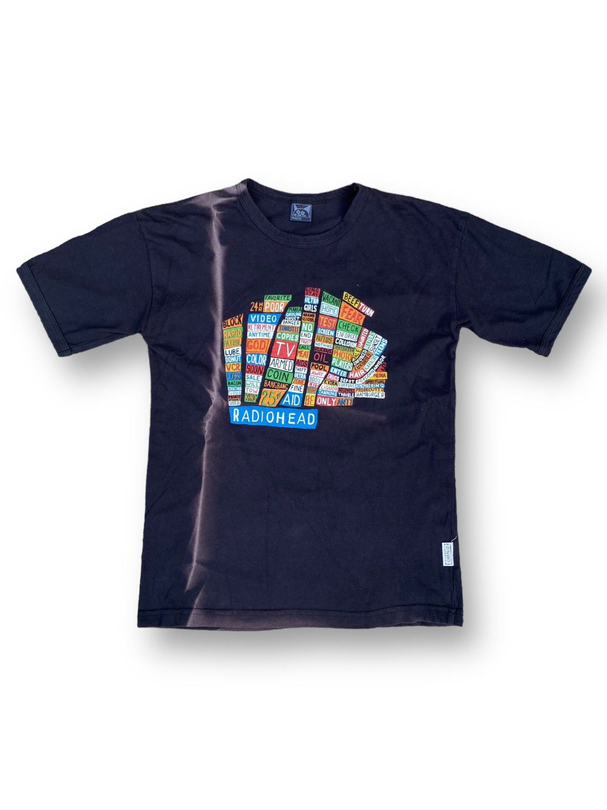 Vintage Radiohead Beautiful Faded Band Shirt Hoodie, Sweatshirt | FlexRushtees.com