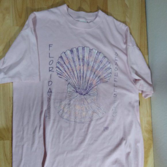 Vintage Florida Seashells Illustration T Shirt Hoodie, Sweatshirt | FlexRushtees.com