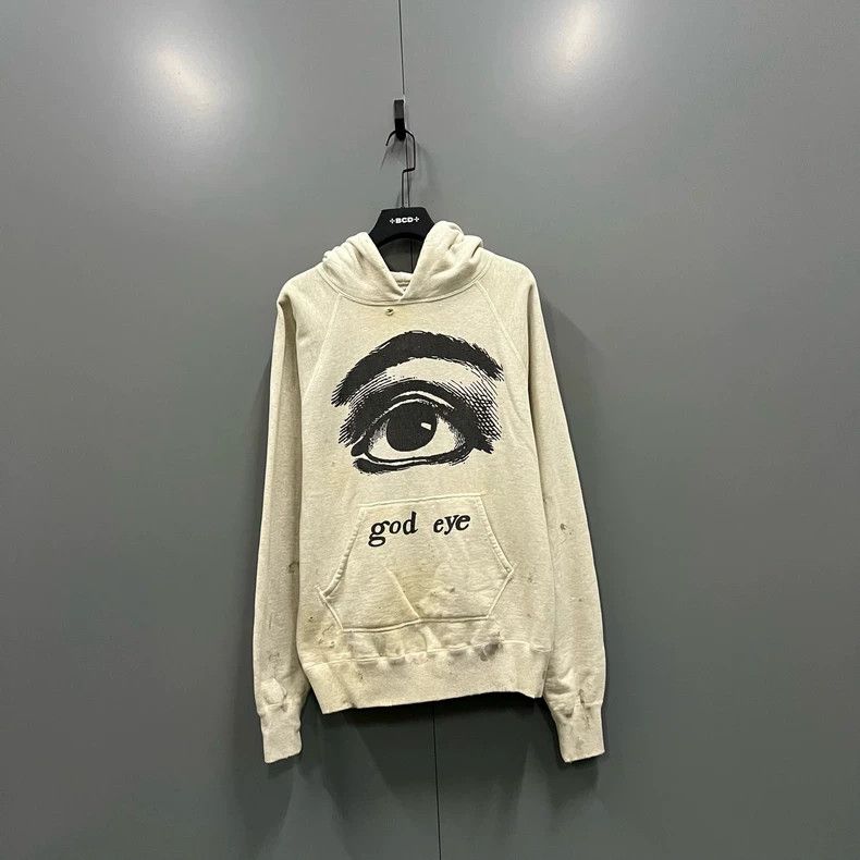 Saint Michael Vintage God Eye Graphic Hoodie Dmc T-Shirts, Sweatshirt | FlexRushtees.com