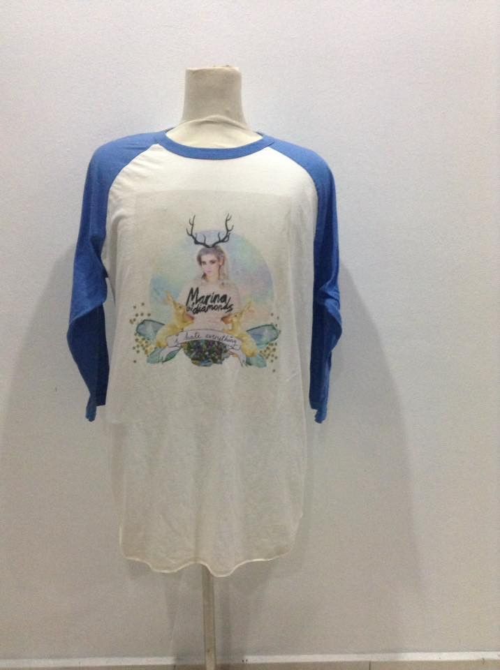 Other Rare Marina The Diamonds 3 Quater Tshirt