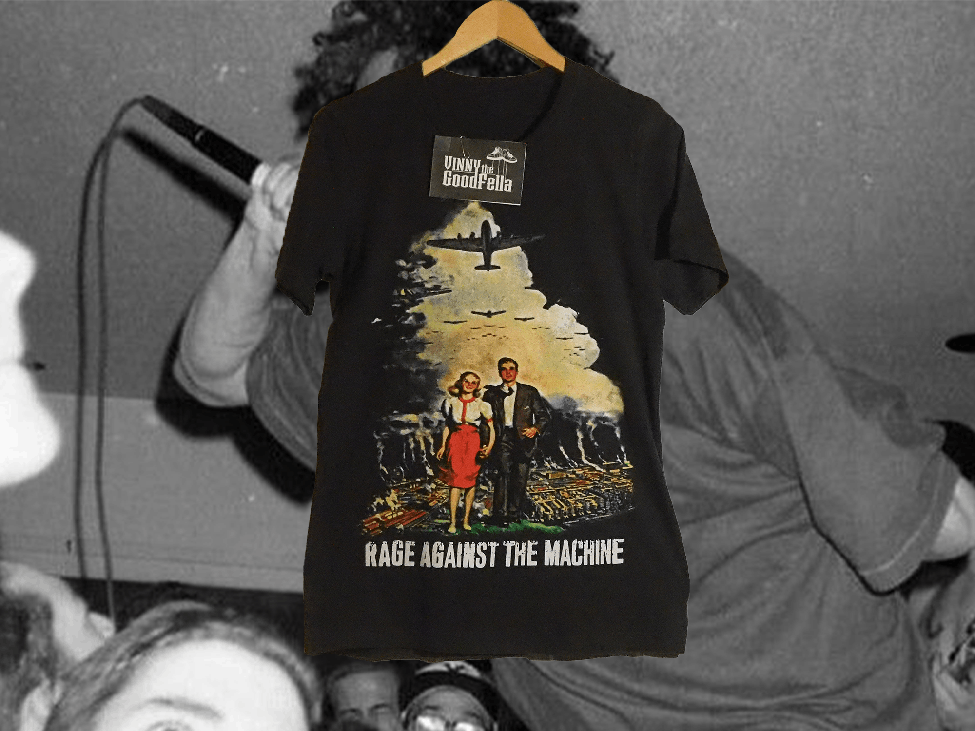Band Tees Rage Against The Machine Down Rodeo Hoodie, Sweatshirt | FlexRushtees.com