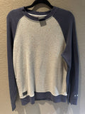 Oakley Grey Navy Knit Oakley Raglan Crewneck Soft Slim Fit T-Shirts, Hoodie, Sweatshirt | FlexRushtees.com