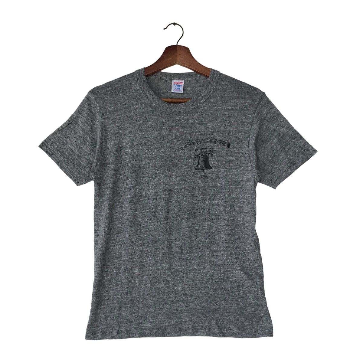 Jerzees Vintage Polyester Cotton Rayon Short T Shirt