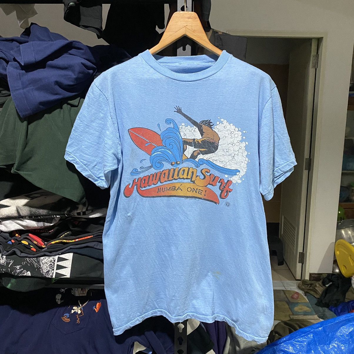 Vintage 70s Hawaiian Surf T Shirt