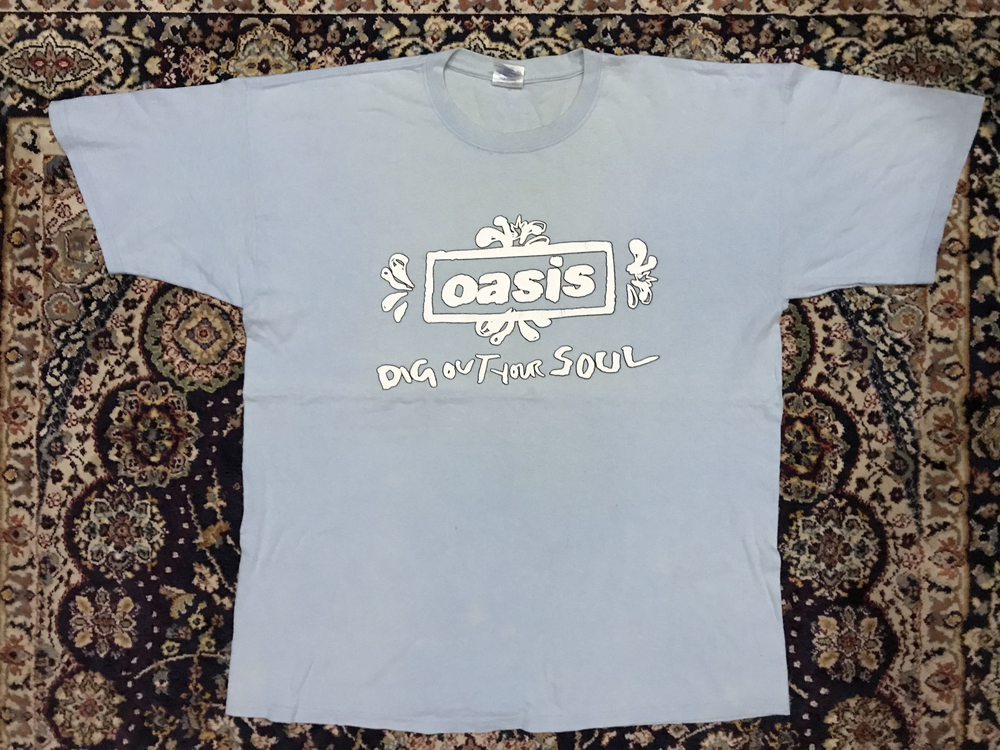 Vintage Oasis Gallagher 08 Dig Out Your Soul Band Tee Shirt Hoodie, Sweatshirt | FlexRushtees.com