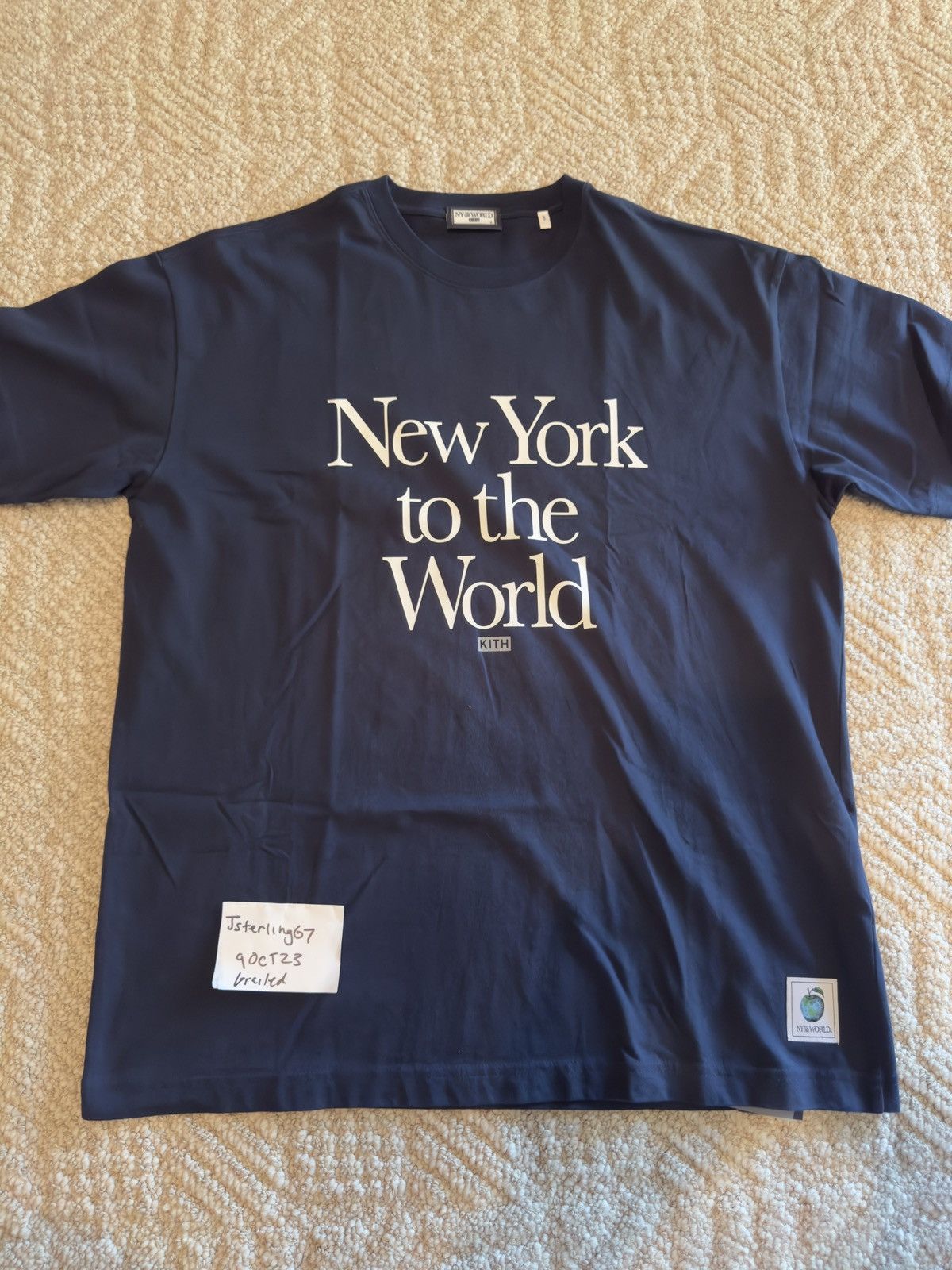 Kith Motto Ny Tee Hoodie, Sweatshirt | FlexRushtees.com