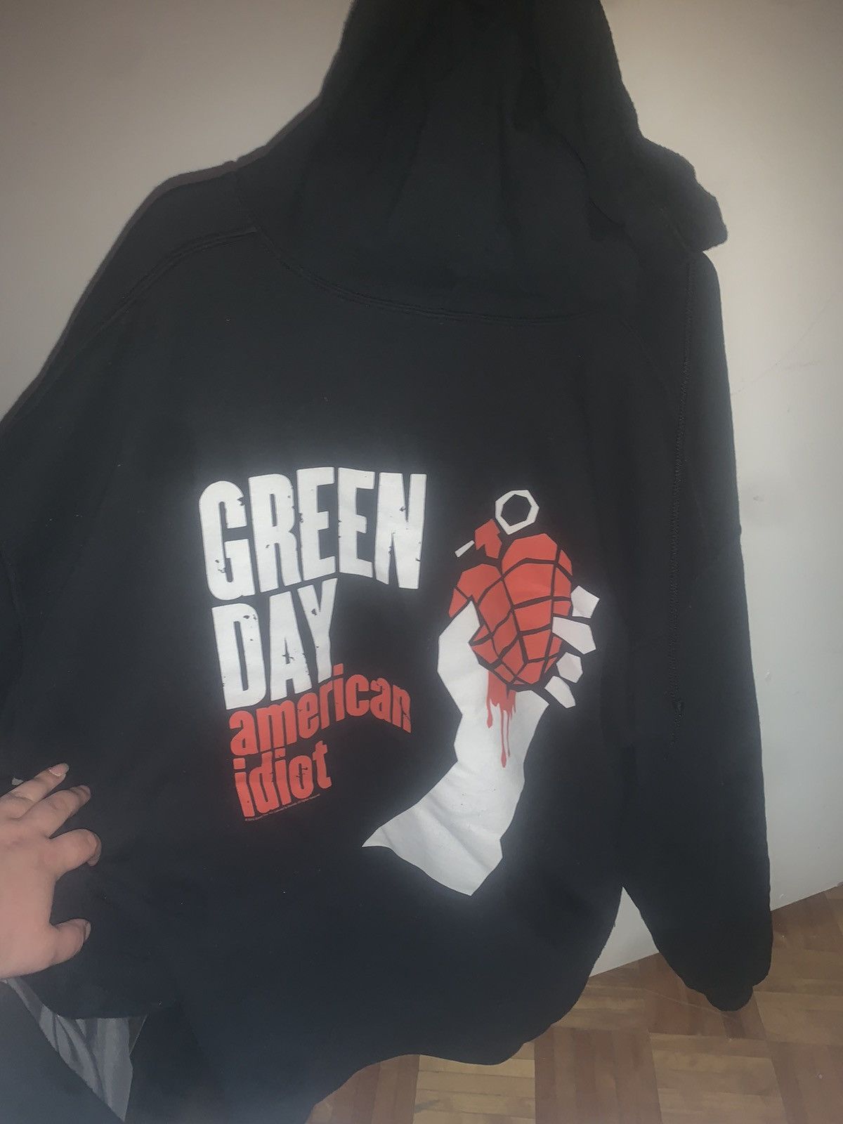 Vintage Green Day Zip Up Hoodie Oversized T-Shirts, Sweatshirt | AU16VibeMintTees.com
