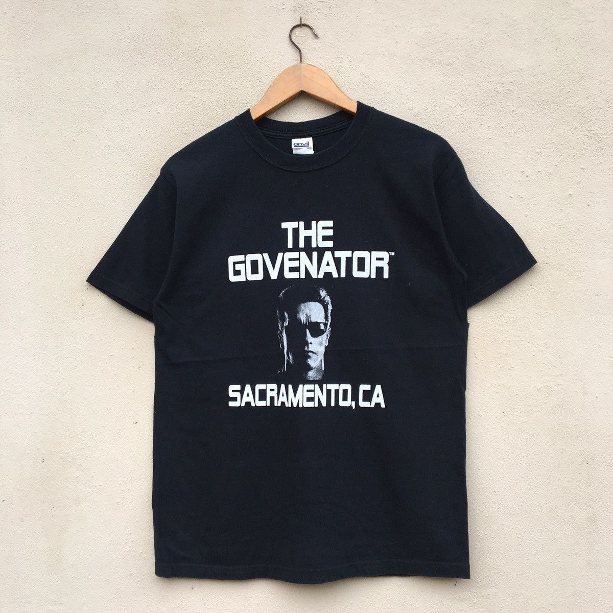 Vintage Terminator Arnold Schwarzeneger The Gavenator Tshirt Hoodie, Sweatshirt | FlexRushtees.com