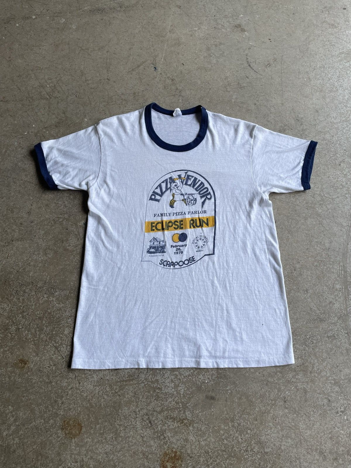 Vintage 80s Pizza Ringer T-Shirts, Hoodie, Sweatshirt | FlexRushtees.com