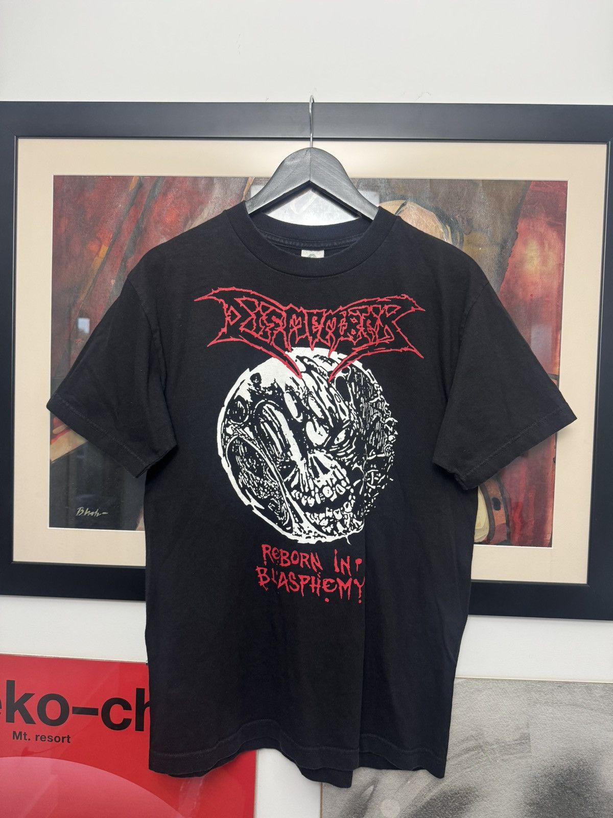 Vintage Dismember Death Metal Band Tee Vintage Reborn In Blasphemy