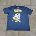 Vintage Welovefine Back To The Future Time Machine Blue Shirt Men S Size Xl