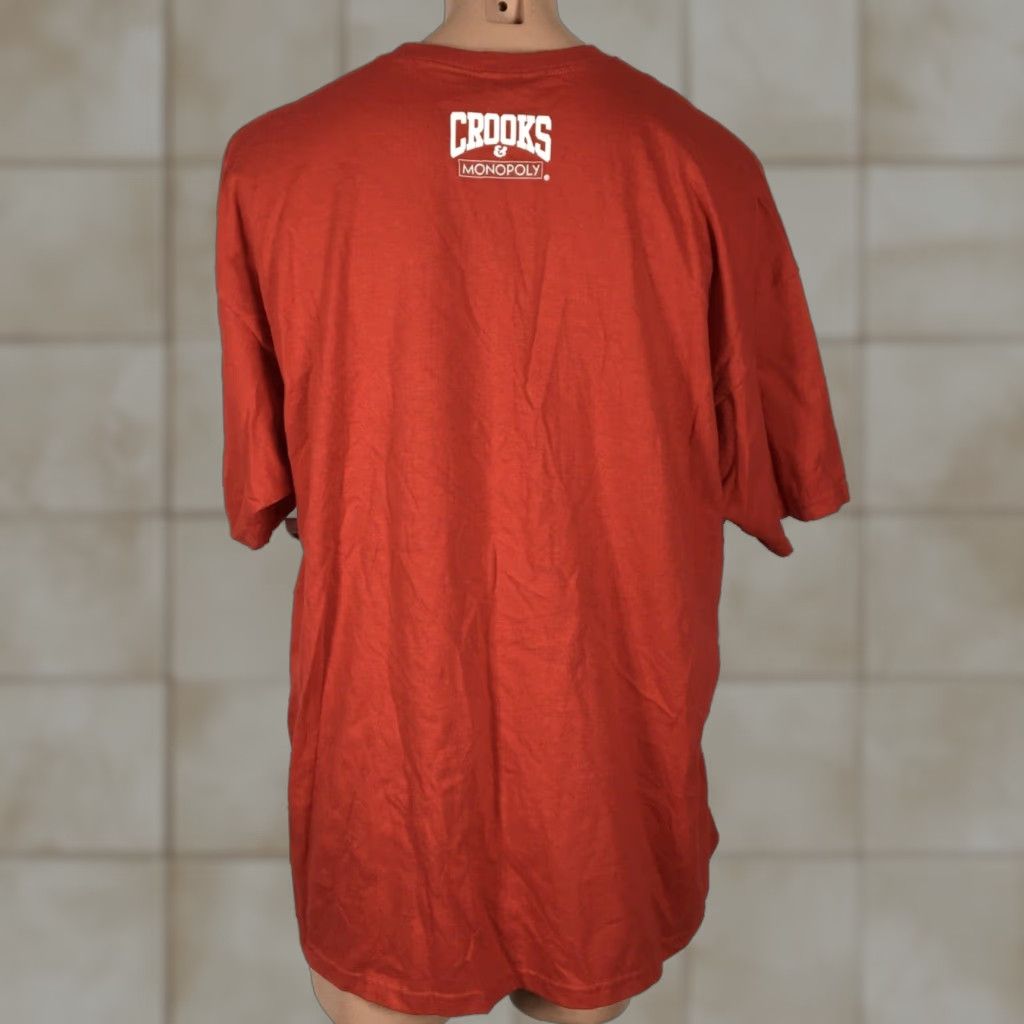 Monopoly Easy Money Bling Spell Out Tee T Shirt Red 2xl Men Hoodie, Sweatshirt | FlexRushtees.com