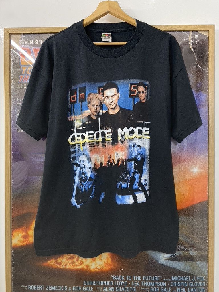 Fruit Of The Loom X Vintage 2001 Vintage Depeche Mode Exciter Usa Tour Band T Shirt Hoodie, Sweatshirt | FlexRushtees.com
