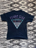 Club Vintage Flight Club Tri Tee In Navy Blue