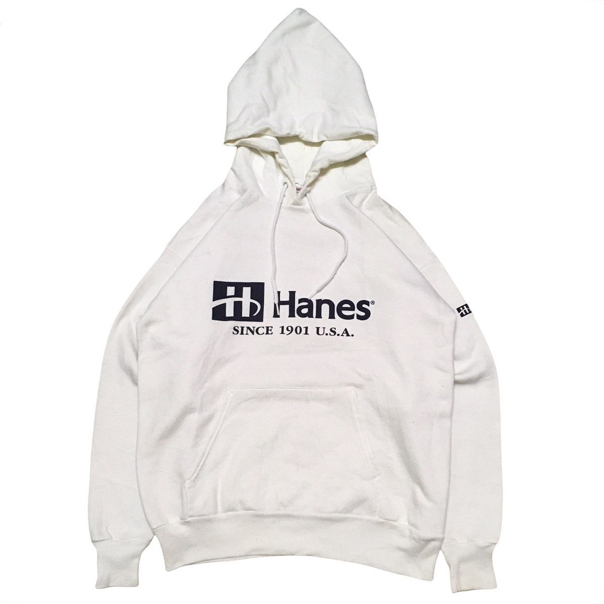 Vintage Hanes Hoodie Big Logo