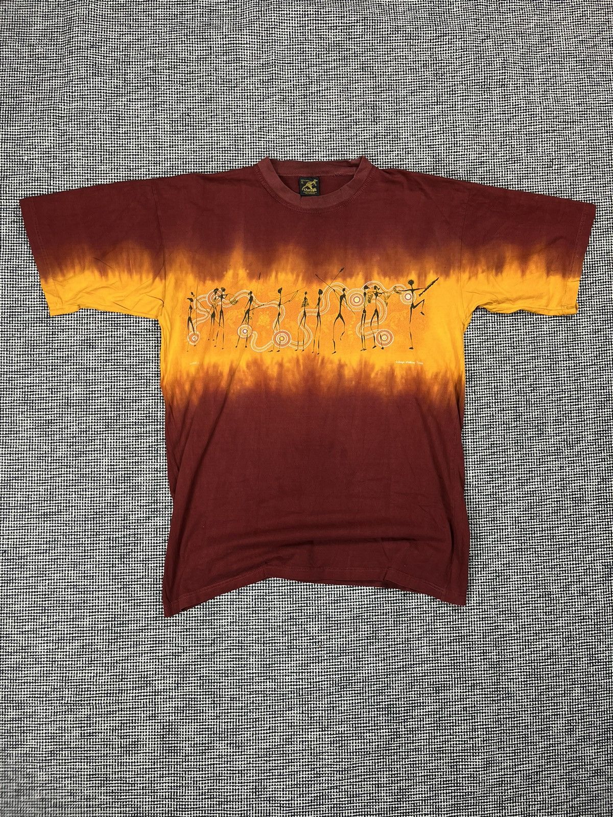 Vintage Made In Australia Churinga Native Navajo T Shirt
