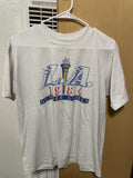 Rare Vintage La 1984 Summer Games Tee Size Large Hoodie, Sweatshirt | FlexRushtees.com